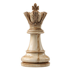  King chess piece. isolated object [Transparent Background PNG].