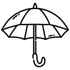 umbrella icon illustration