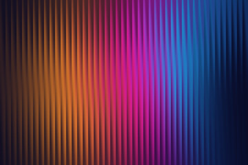 Obraz premium Vibrant abstract gradient of vertical stripes in warm to cool colors