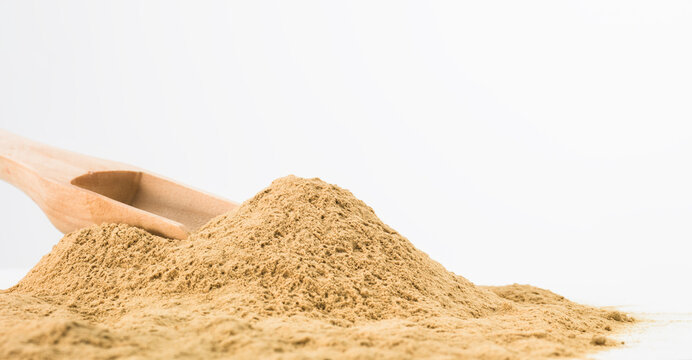Small mound of health earth used for natural health healing.