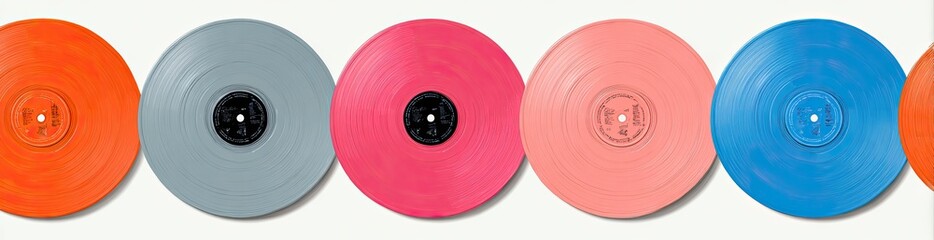 Colorful Vinyl Records (1)
