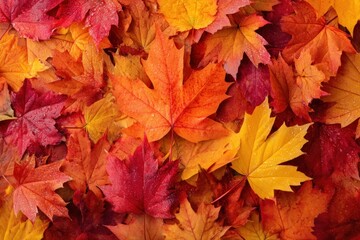 Fototapeta premium Colorful autumn leaves