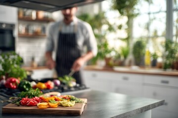 Delicious Homemade Meal Prep: Colorful Vegetables Ready to Cook