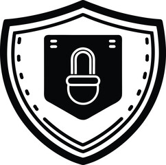 Abstract geometric shapes and lines forming dynamic pattern design isolated on transparent background