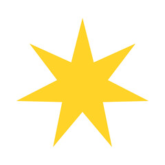 yellow, black starburst badge sticker icon , sale or price tag sticker, retro stars icon , sparkle stars icons