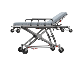 Hospital gurney view