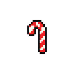 pixel art christmas tree vector icon pixel element for 8 bit game