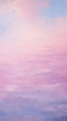 Obraz premium Clear sky with lavender painting outdoors purple.