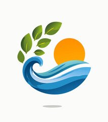 vector illustration of an abstract nature background