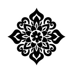 abstract floral ornament