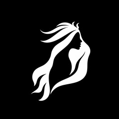 silhouette of a woman