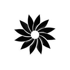 abstract flower vector illustration