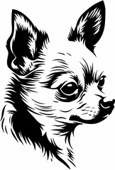 vector illustration of a dog