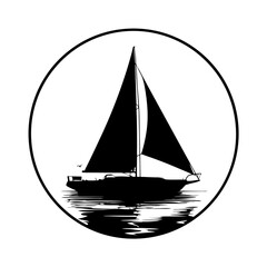 sailing boat on the sea