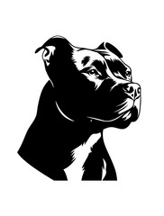 tiger head silhouette