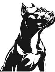 Naklejka premium black panther head