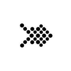 black and white abstract shapes