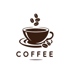 coffee, cup, drink, cafe, hot, vector, espresso, tea, 