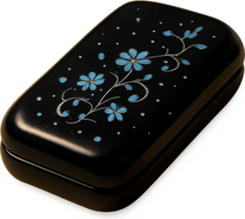 나전칠기육각연필통_전통자개문구