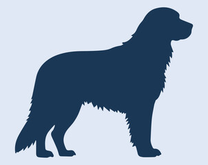 dog silhouette vector