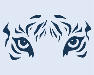 vector illustration of an eye