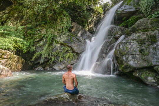 Adventure River Trails To Bilin Waterfall And Naluo River Canyon, Jianshi, Hsinchu, Taiwan 