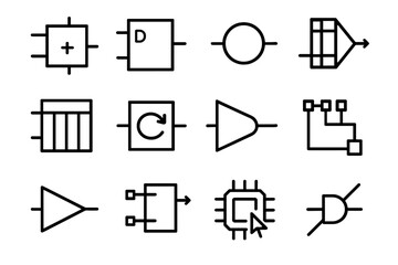Icon logic design vector unit layout latch repeater component node insertion vlsi