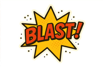 Comic explosion icon set. pop art, comic style, blast, retro icons in flat design