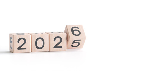 Cube turns from 2025 to 2026