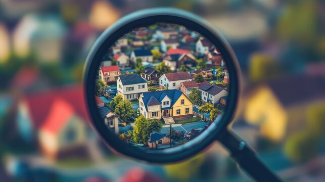 property focusing on the natural text in the real estate search bar