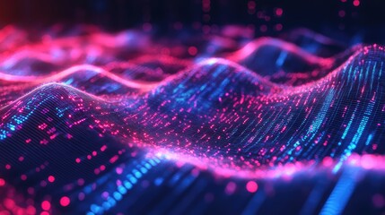 algorithm futuristic style data stream scanning