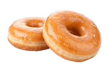 Indulge in the irresistible sweetness of perfectly glazed donuts, a delightful treat for any occasion, promising pure joy and satisfaction with every bite.