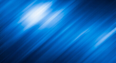Abstract Blue Motion Blur Background