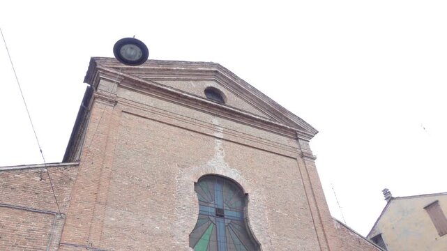 FERRARA, ITALY - NOVEMBER 25 2016: Church of the Sacred Stigmata in Ferrara, Italy.