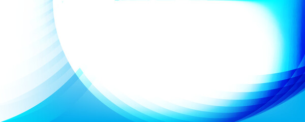 Abstract white and blue color, modern design stripes background with curve lines. Vector illustration.