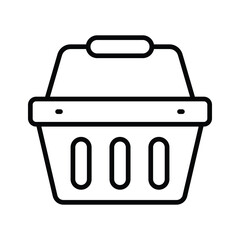 Take a look at this amazing flat icon of shopping basket