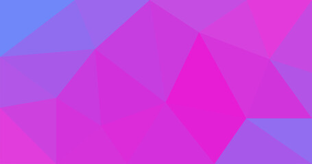 Pink Purple Abstract Low polygonal background Triangular design