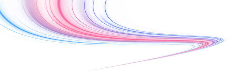 A high-speed light trail cuts through darkness, illuminating the space with glowing curves. The layered motion lines enhance the sensation of movement. Great for sci-fi and tech designs.