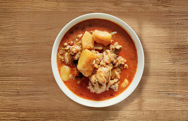 Thai Chicken Massaman Curry with Potatoes