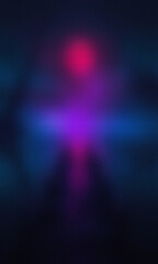 Obraz premium Neon Horizon A Mesmerizing Display of Gradient Hues and Subtle Textures A Modern Abstract Composition