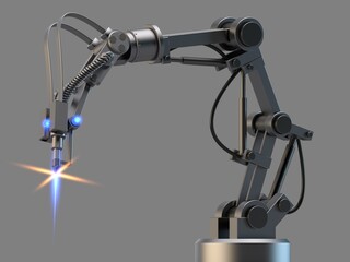 hydraulischer Roboter