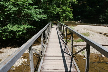 Brücke bzw Steg über den Eistobel im Allgäu