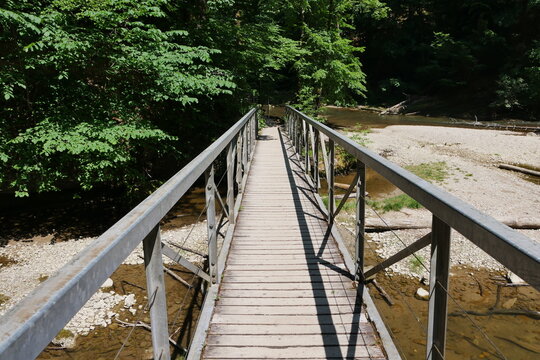 Br&uuml;cke bzw Steg &uuml;ber den Eistobel im Allg&auml;u