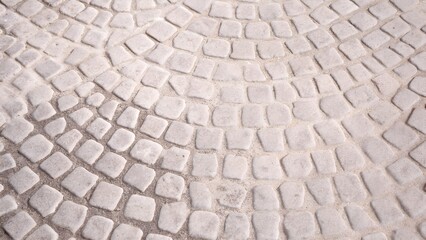 Vintage Cobblestone Pathway Textures Classic Stone Pavement Design