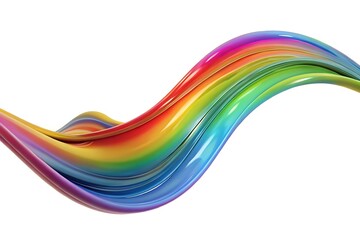 Fototapeta premium Vibrant watercolor paint splash explosion isolated on transparent background. Vibrant rainbow watercolor explosion with pink blue yellow orange .