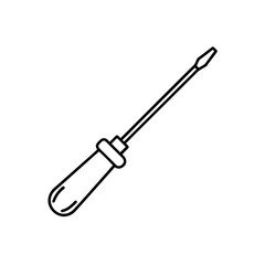 Obraz premium Isolated line art driver on transparent background