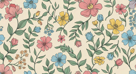seamless floral pattern