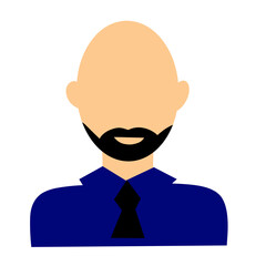Profile avatar vector illustration