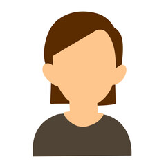 Profile avatar vector illustration