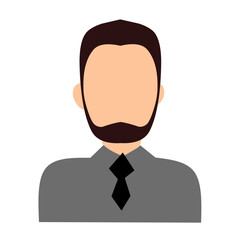 Profile avatar vector illustration